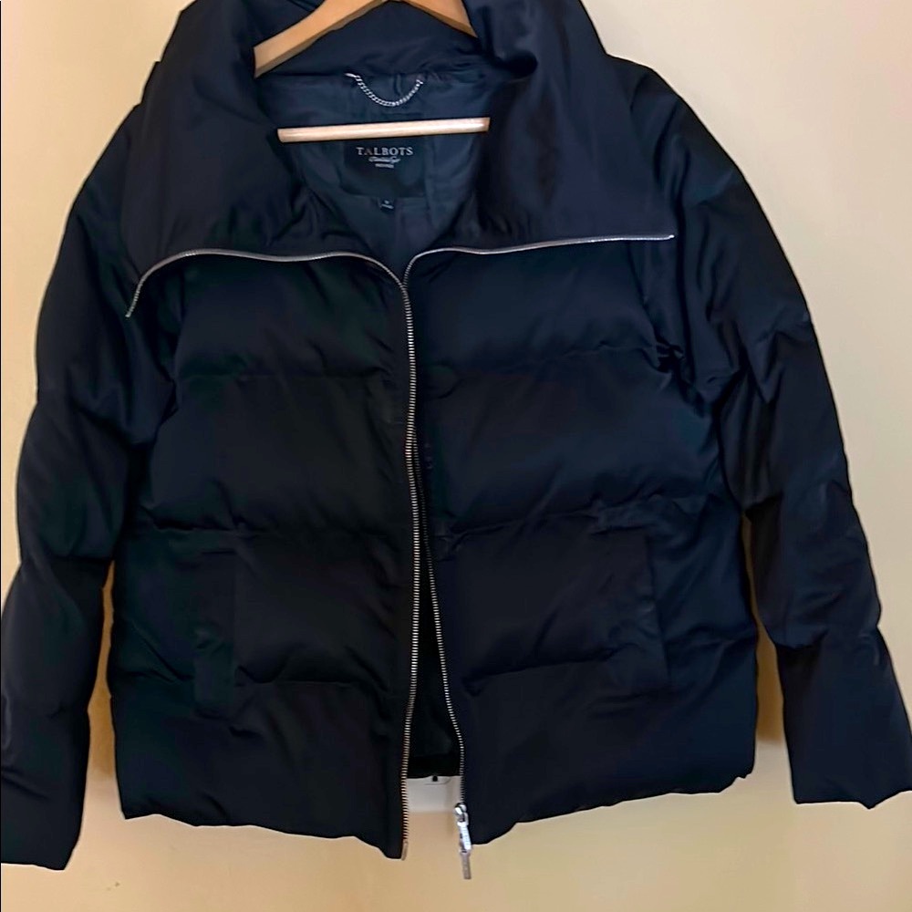 Talbots Women's Duck Down Shawl Collar